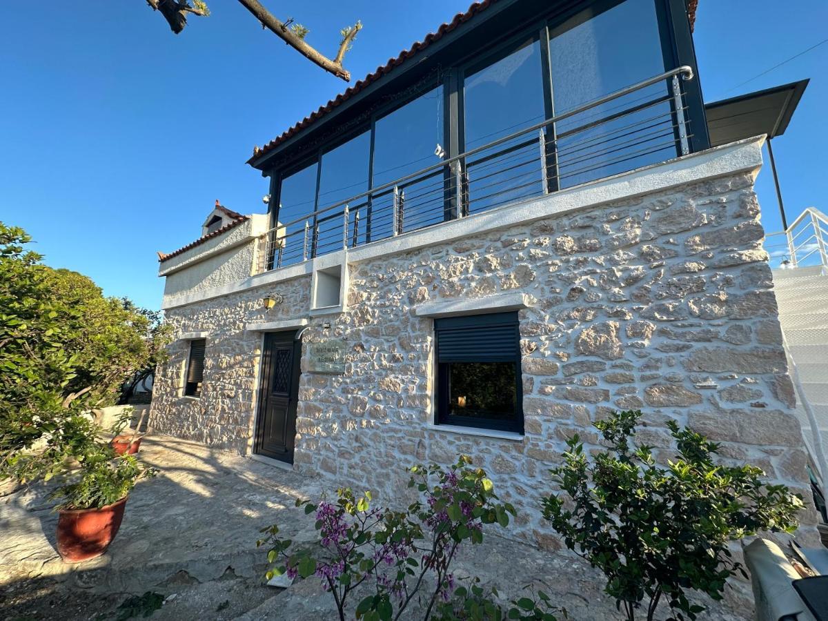 Solmar Aegina With Private Pool - Jacuzzi Apartman Khloi Kültér fotó