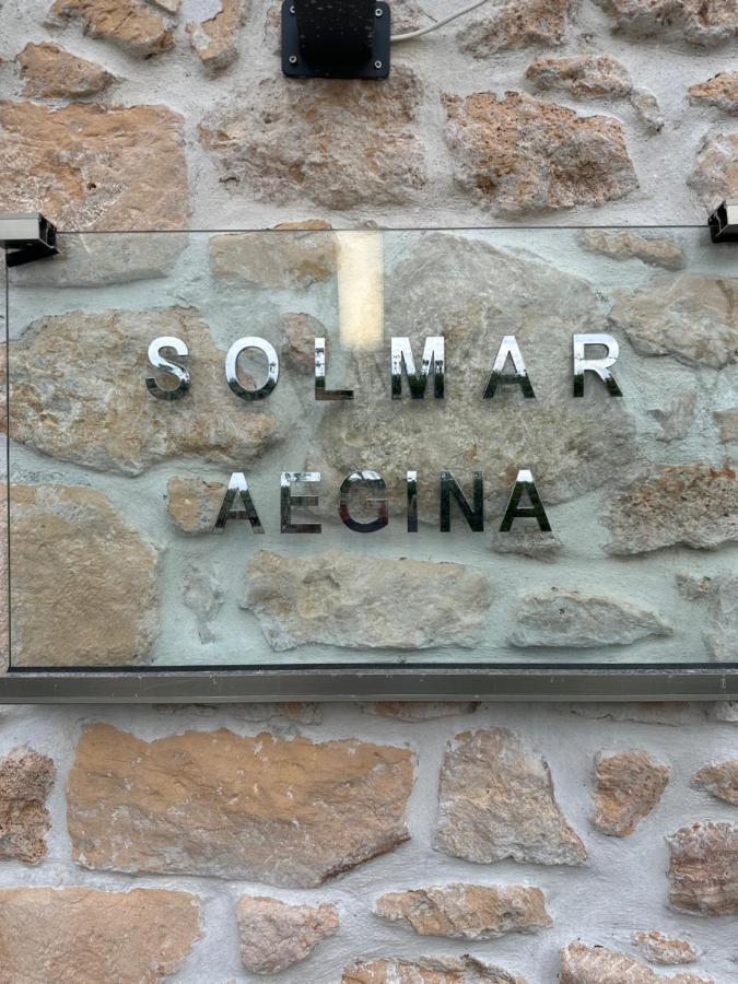Solmar Aegina With Private Pool - Jacuzzi Apartman Khloi Kültér fotó
