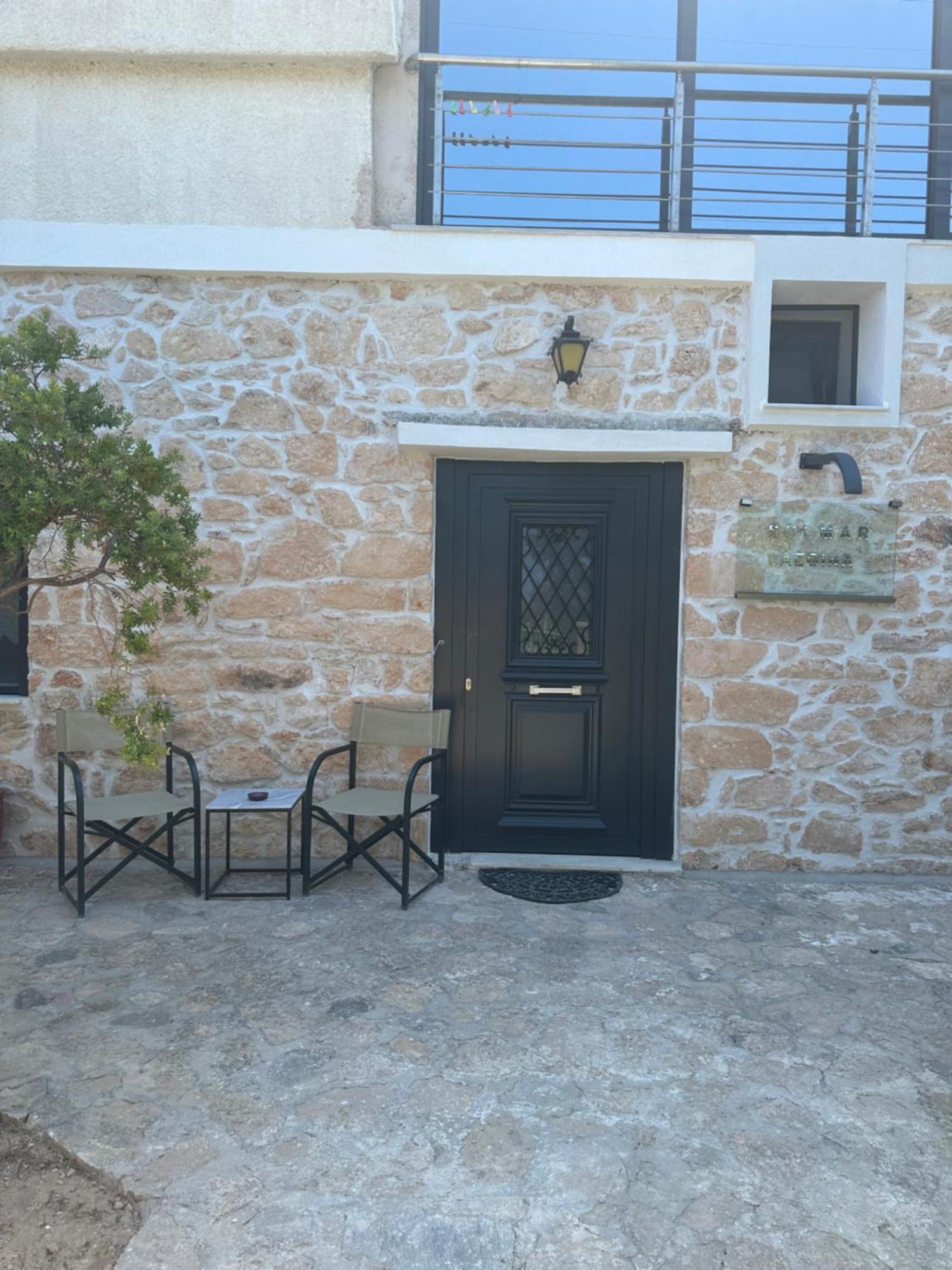Solmar Aegina With Private Pool - Jacuzzi Apartman Khloi Kültér fotó
