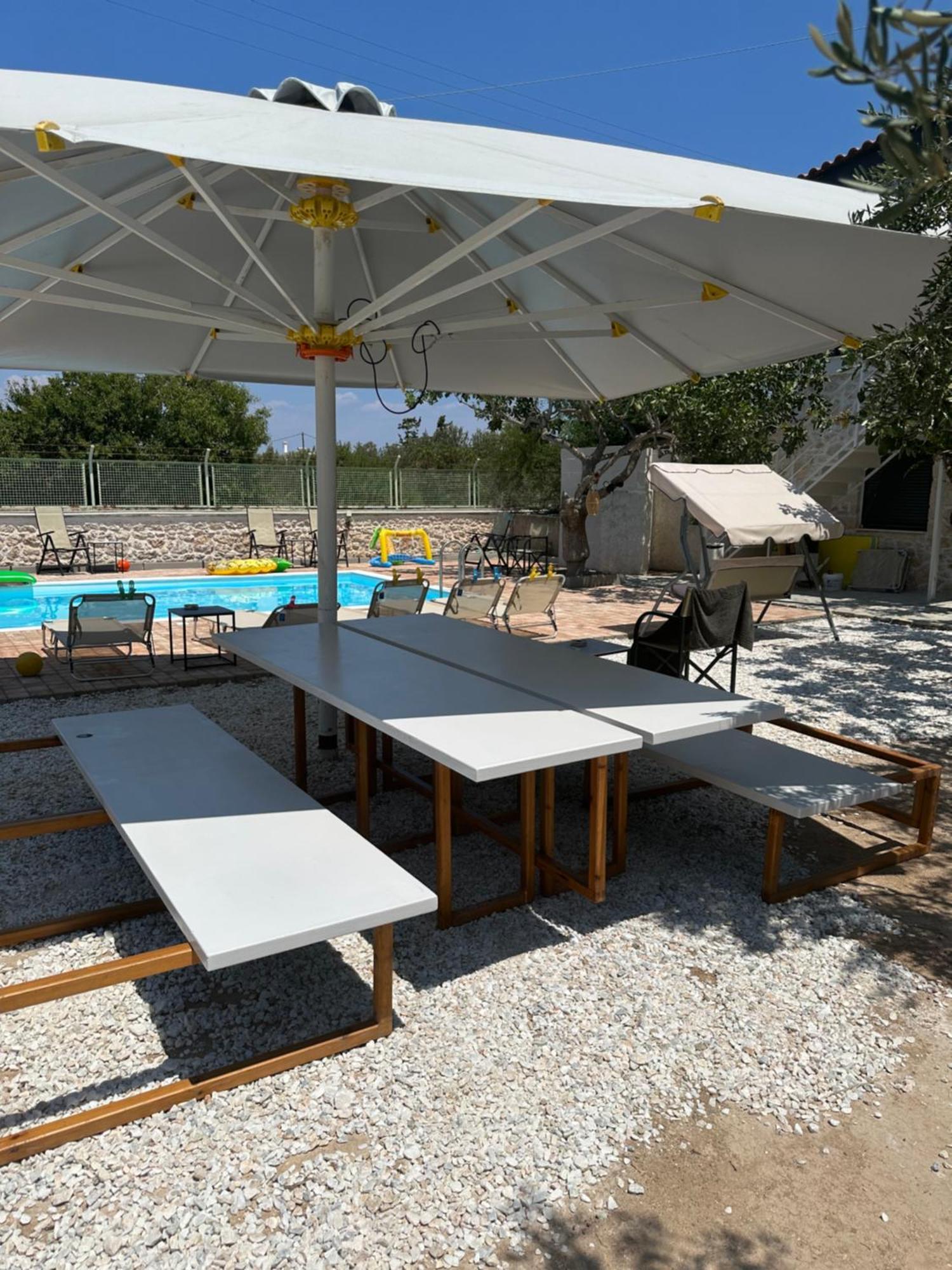 Solmar Aegina With Private Pool - Jacuzzi Apartman Khloi Kültér fotó