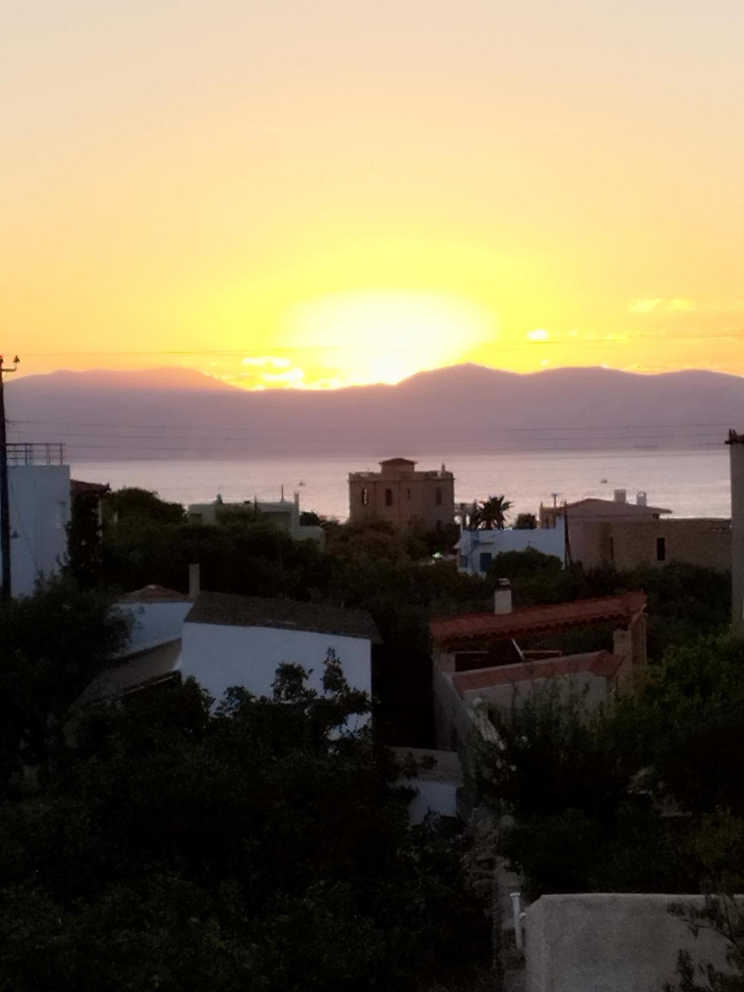 Solmar Aegina With Private Pool - Jacuzzi Apartman Khloi Kültér fotó