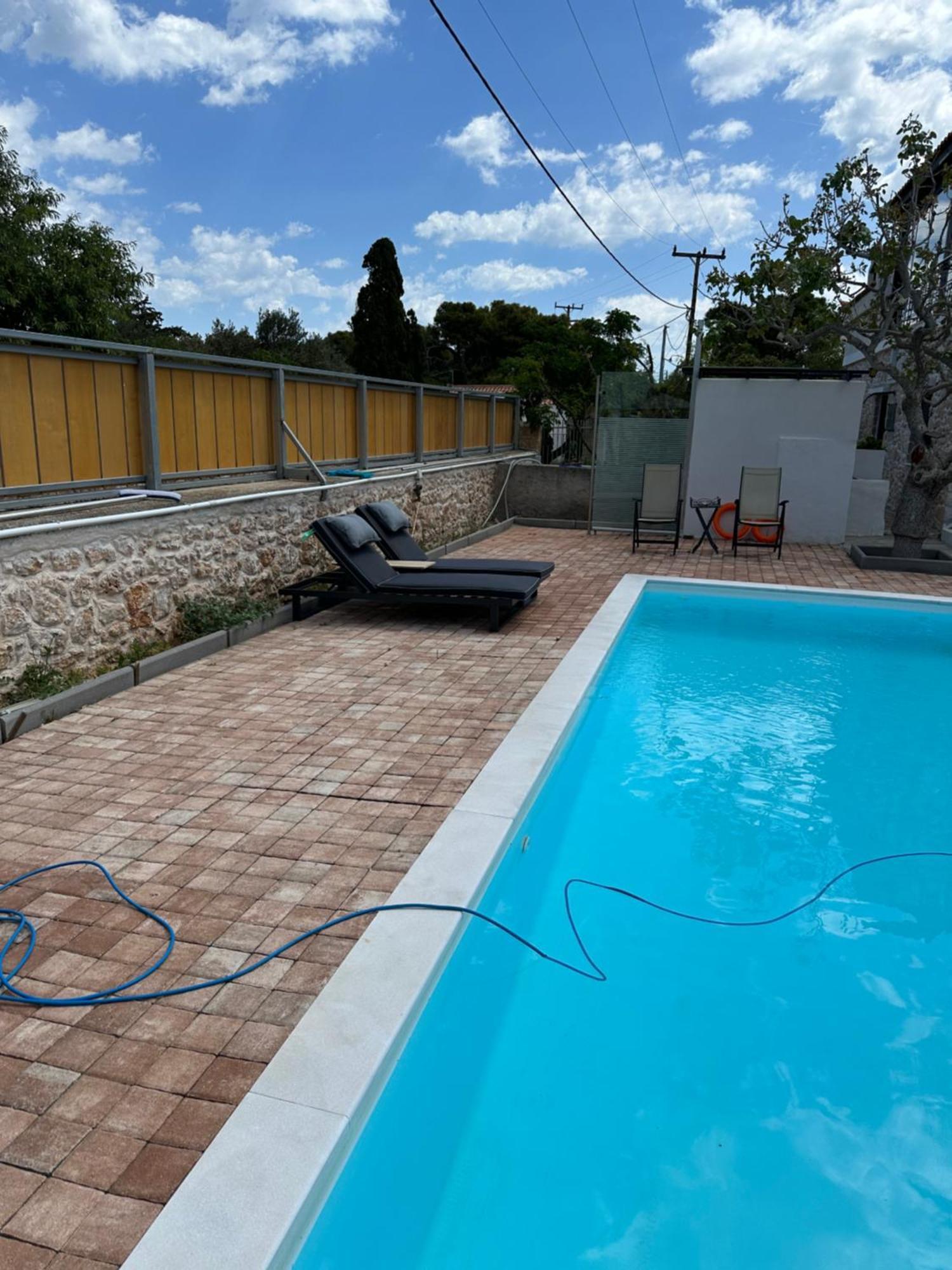Solmar Aegina With Private Pool - Jacuzzi Apartman Khloi Kültér fotó