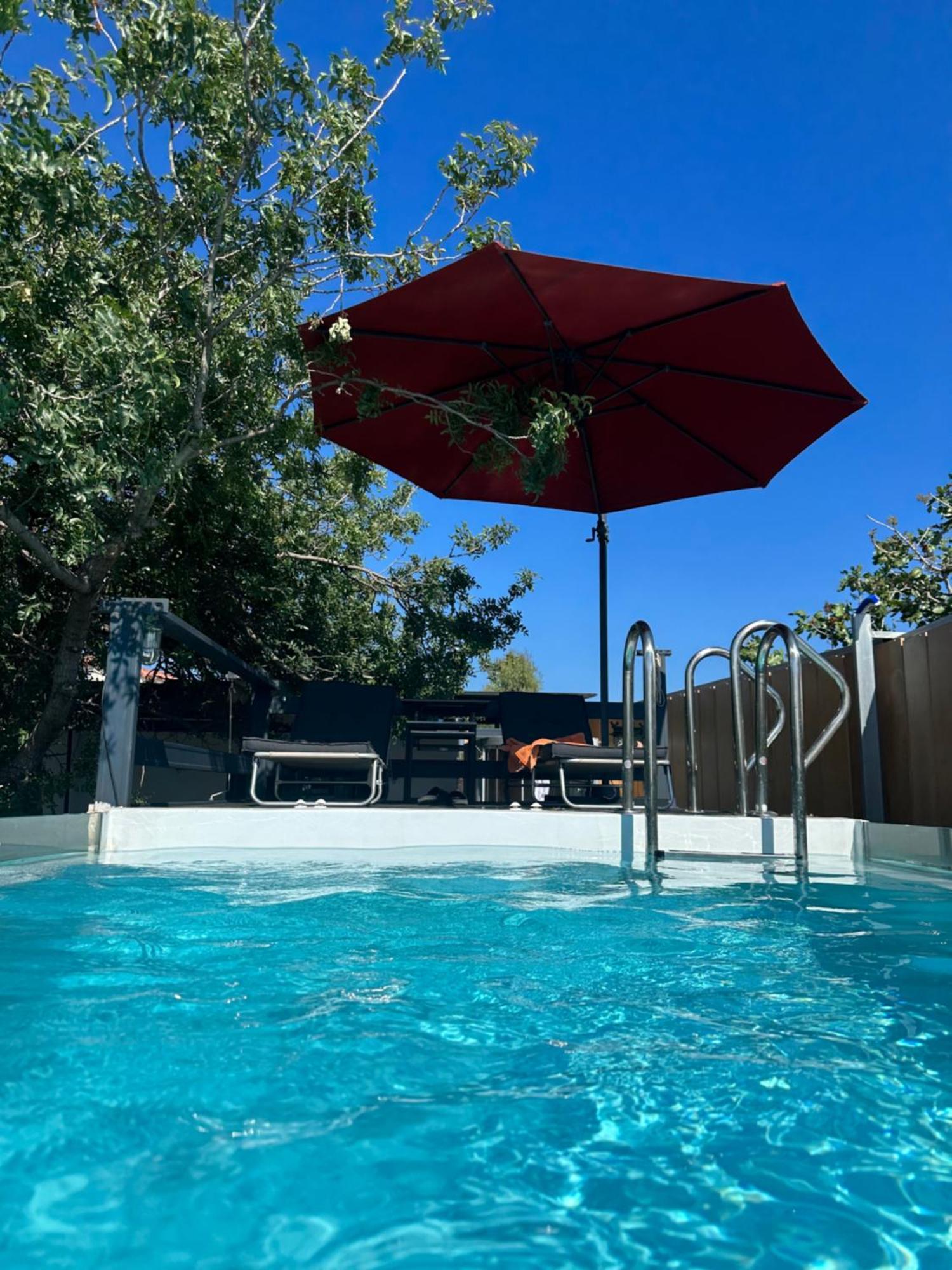 Solmar Aegina With Private Pool - Jacuzzi Apartman Khloi Kültér fotó