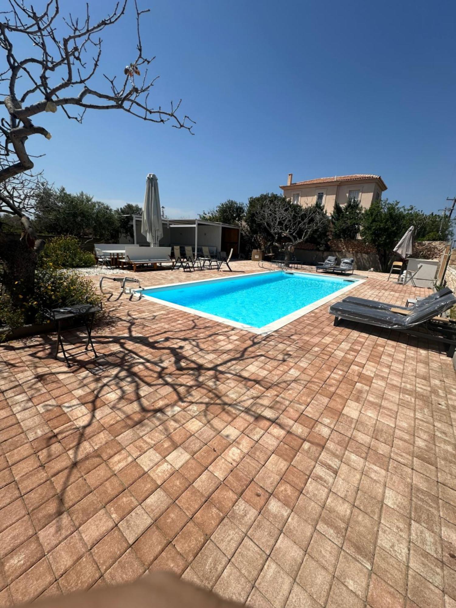 Solmar Aegina With Private Pool - Jacuzzi Apartman Khloi Kültér fotó